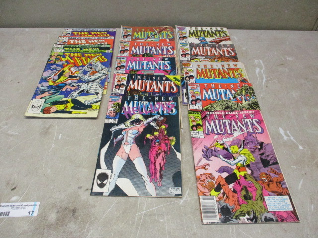 lot 17 image: New Mutants Comics