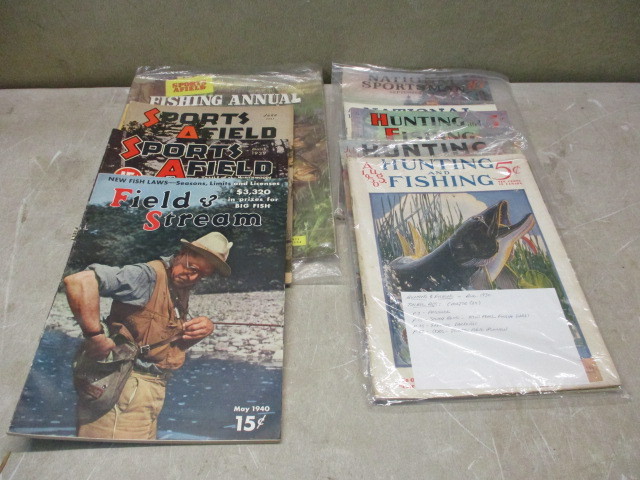 lot 27 image: Vintage Outdoor Magazines