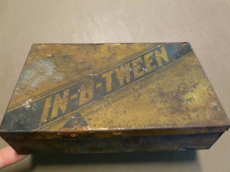 lot 60 image: Antique Metal Container