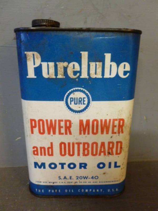 lot 61 image: Vintage Oil Can