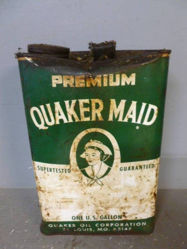 lot 63 image: Vintage Oil Can
