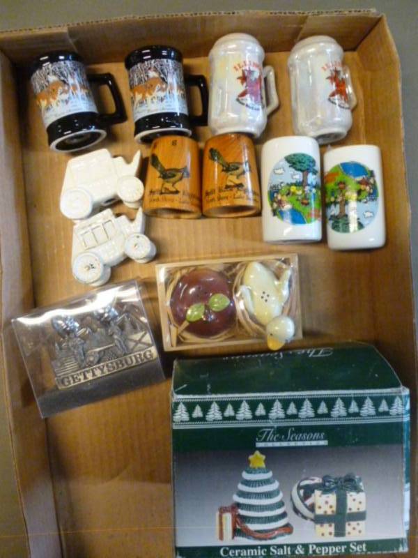 lot 134 image: Salt & Pepper Shaker Sets