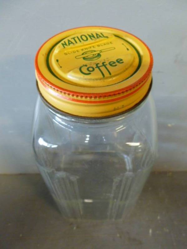 lot 161 image: Vintage Coffee Jar