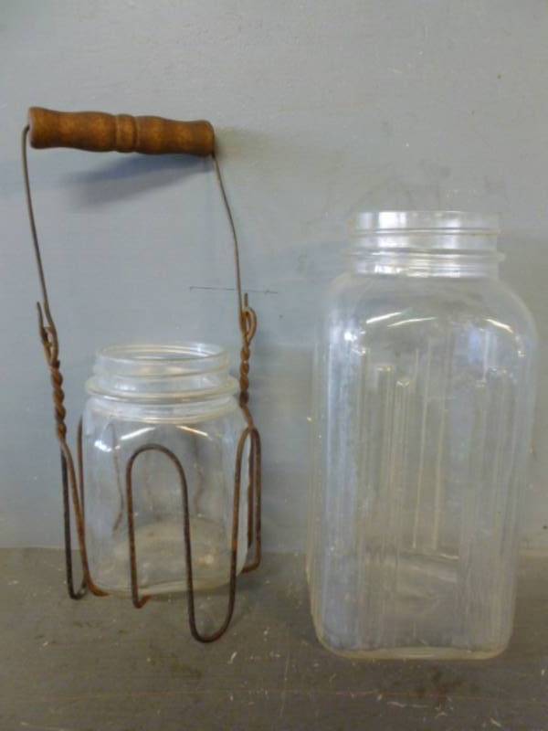 lot 162 image: Vintage Canning Jars
