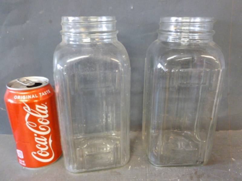 lot 163 image: Vintage Coffee Jars
