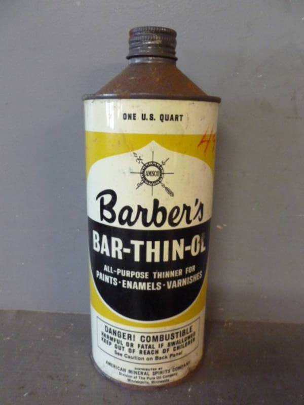 lot 187 image: Vintage Metal Container