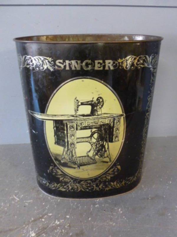 lot 244 image: Vintage Trash Can