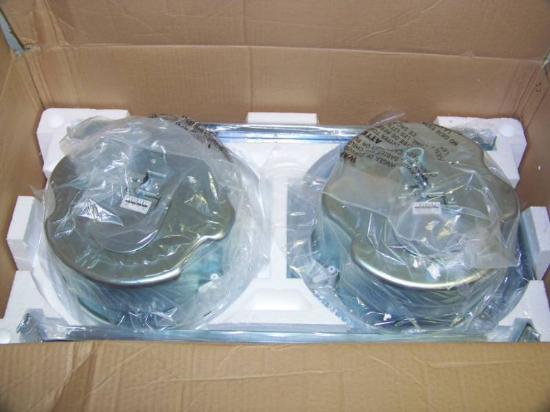 lot 49 image: (2) EAW Commercial, 6.5, Two-Way, In-Ceiling Loudspeakers  Speakers - NEW in Original Box
