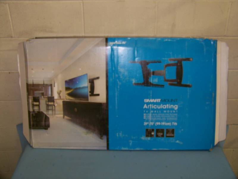 lot 25 image: Peerless, SmartMount, Heavy-Duty, Articulating Wall Mount for Flat Screen Televisions  TVs  Monitors  Displays - in Original Box