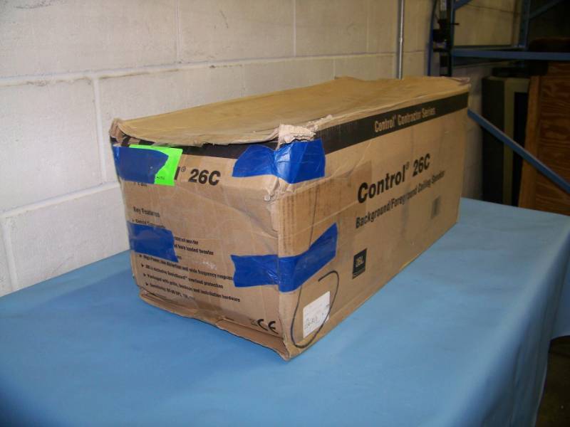 lot 35 image: (2) JBL, Control Contracor Series, In-Ceiling Speakers  Loudspeakers - NEW  NEVER INSTALLED