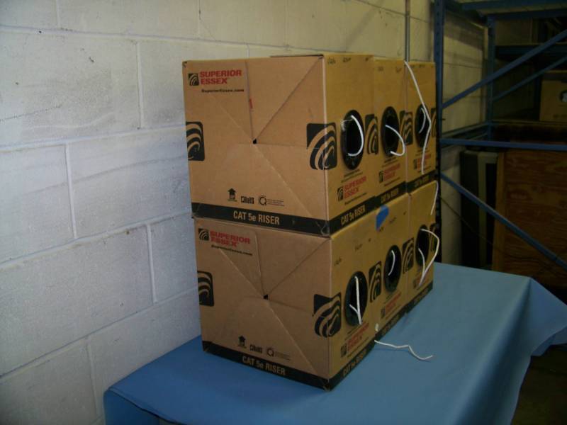 lot 75 image: (6 Boxes) Superior Essex, Cable  Wire