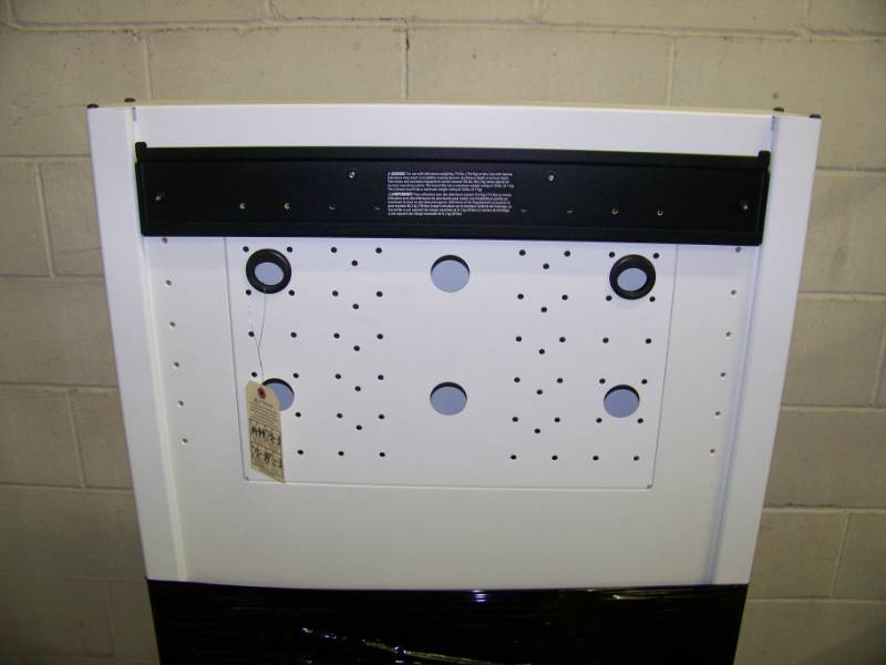 lot 23 image: Heavy-Duty, Rolling, Flat Screen TV  Television  Monitor  Display Cart on Wheels