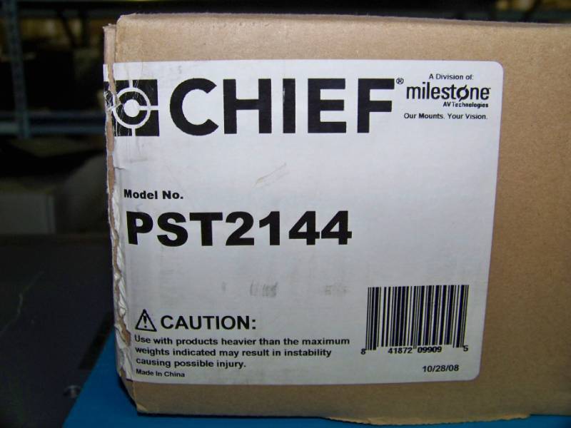 lot 26 image: Chief, Fixed, Flat Panel Television  TV  Monitor  Display Wall Mount - NEW in Original Box