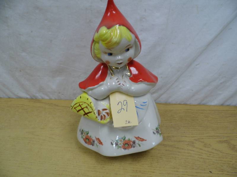 Little Red Riding Hood Cookie Jar