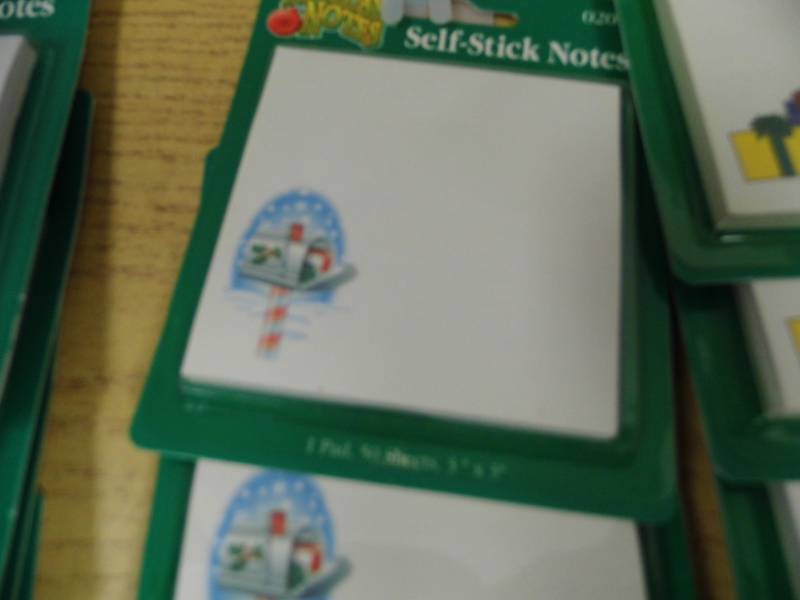 Lot of 4 Sleeves of 12 packs each Sticky Notes