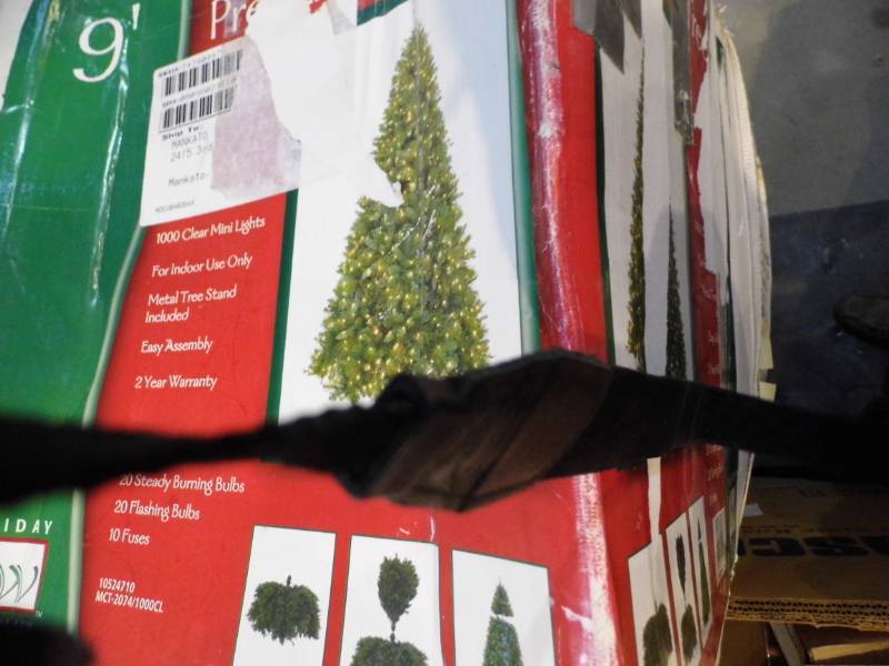 9 Pre-Lit Christmas Tree