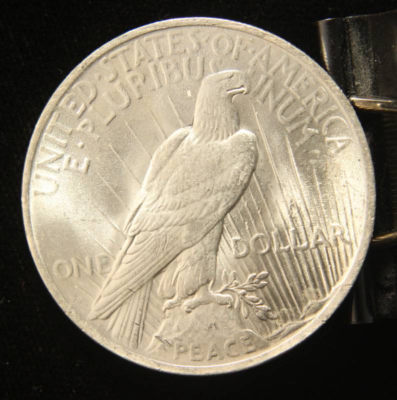 1922 PEACE SILVER DOLLAR BU-UNC