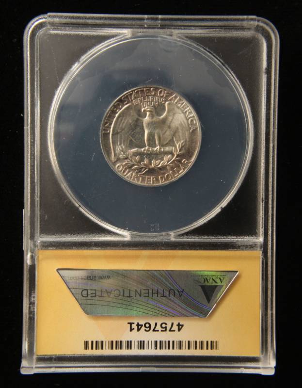 1961 PROOF WASHINGTON QUARTER PF63 ANACS