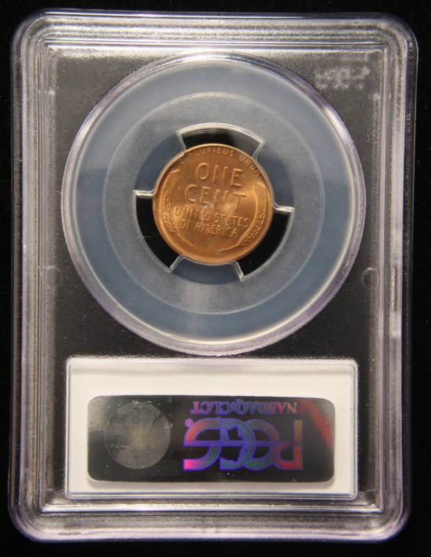 1946-D US WHEAT CENT MS65RD PCGS