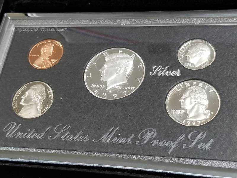 1997 US PREMIER SILVER PROOF SET