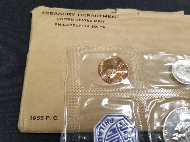 1955 US PROOF SET EARLIER SET OF NICE COINS