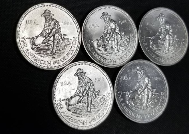 5 TROY OUNCES .999 FINE SILVER AS PICTURED
