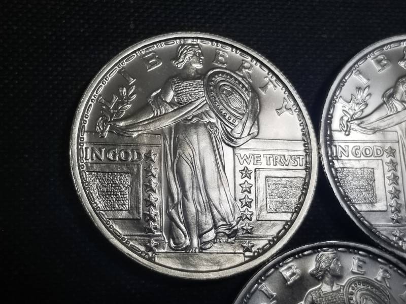 3 TROY OUNCES .999 FINE SILVER AS PICTURED