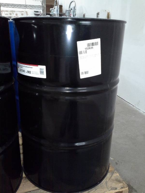 lot 11 image: One - 55 Gallon Drum of Chevron Heavy Duty PF AntifreezeCoolant - Premixed 5050