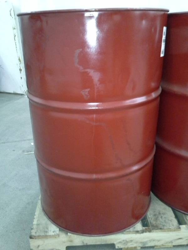 lot 25 image: One - 55 Gallon Drum of Exxon Mobil Humble AW Hydraulic Fluid ISO 68