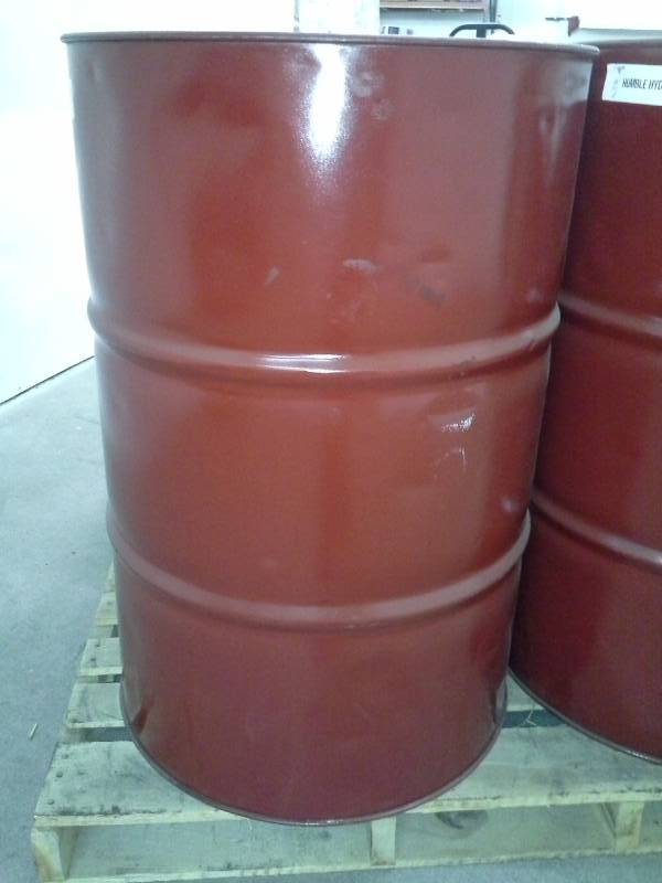 lot 26 image: One - 55 Gallon Drum of Exxon Mobil Humble AW Hydraulic Fluid ISO 68