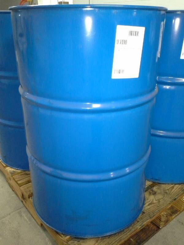 lot 17 image: One Drum Chevron Tegra Synthetic Gear Lubricant SAE 80W-140