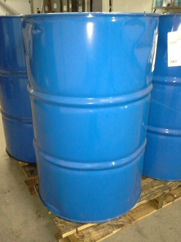 lot 22 image: One Drum Chevron Tegra Synthetic Gear Lubricant SAE 80W-140