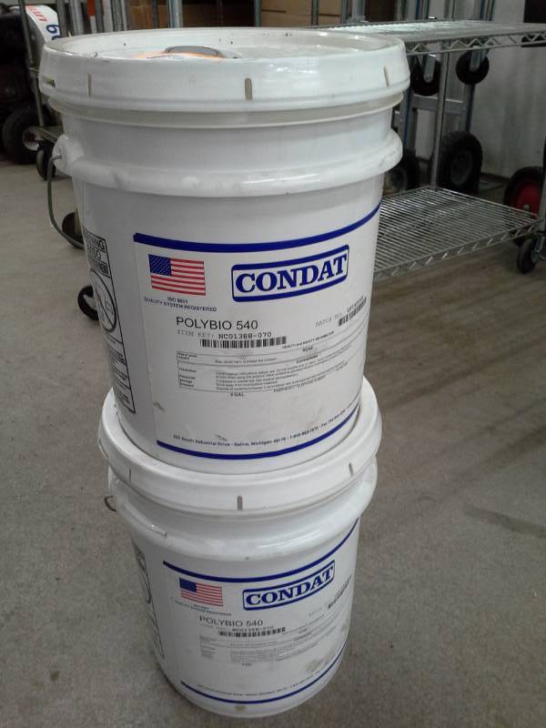 lot 48 image: Two -5 Gallon Pails of Condat Polybio 540