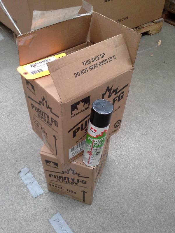 lot 64 image: 2 Cases of DNR-PC Purity Multi-Application Food Grade Lubricant