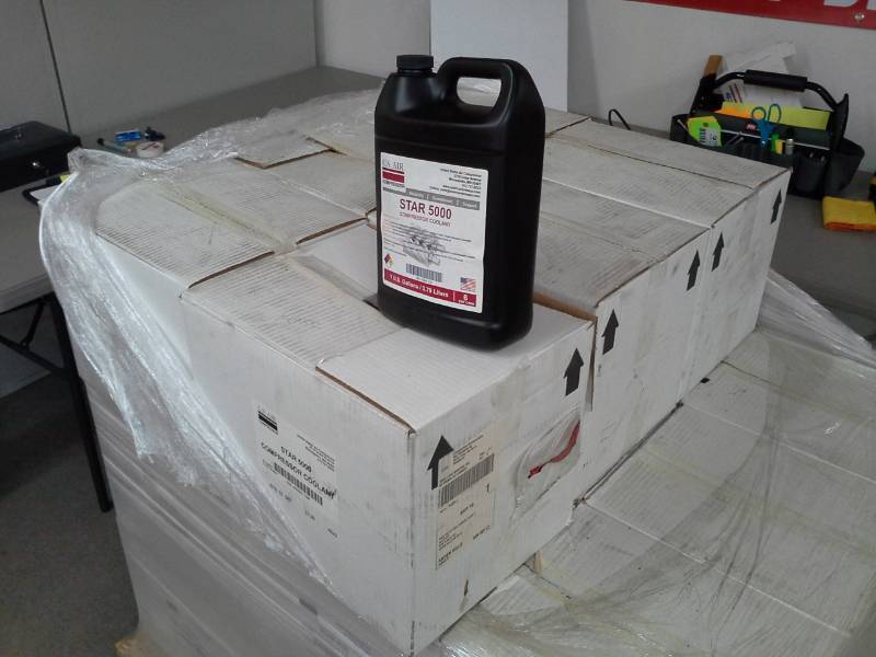 lot 85 image: 4 Cases of Modern Equipment Star 5000 Compressor Coolant