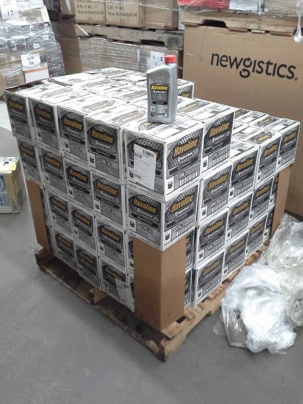 lot 101 image: 25 Cases of Havoline Synthetic 10W-30 Motor Oil