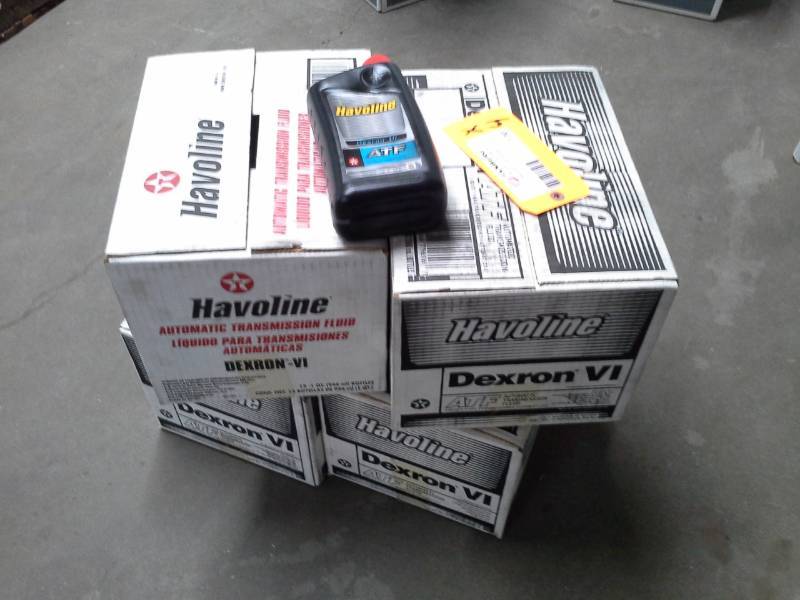 lot 130 image: 4 Cases of Chevron Havoline Automatic Transmission Fluid Dexron VI