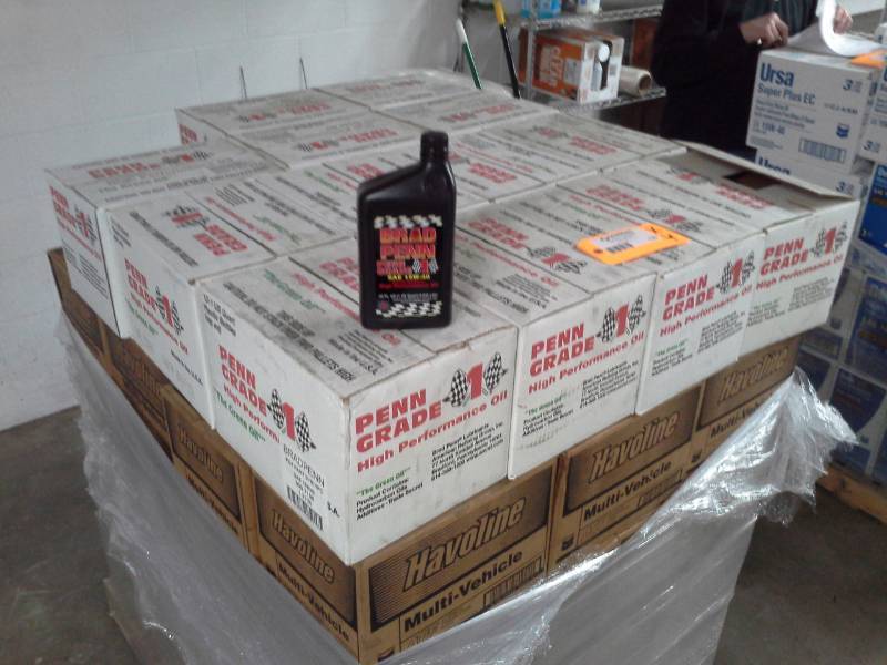 lot 133 image: 4 Cases of Brad Penn SAE 15W-40 Racing Motor Oil