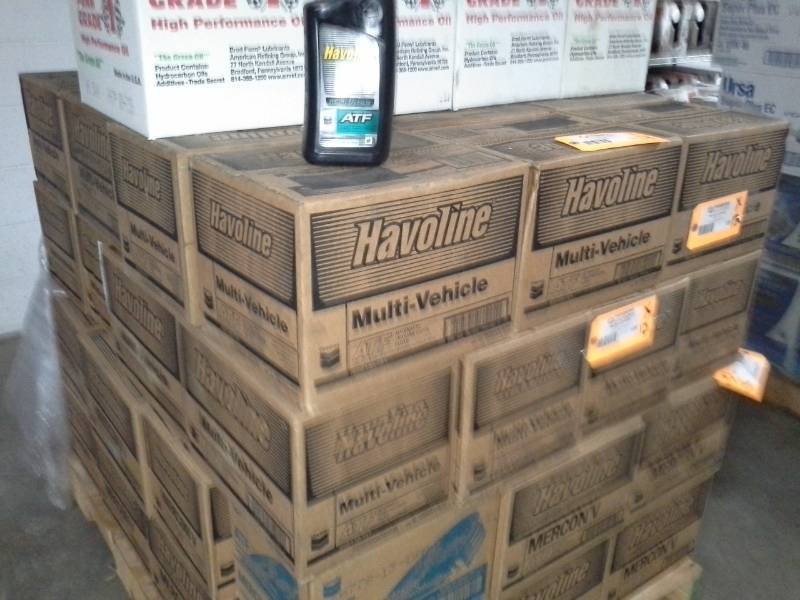 lot 137 image: Four Cases of Texaco Havoline Multi Vehicle Automatic Transmission Fluid