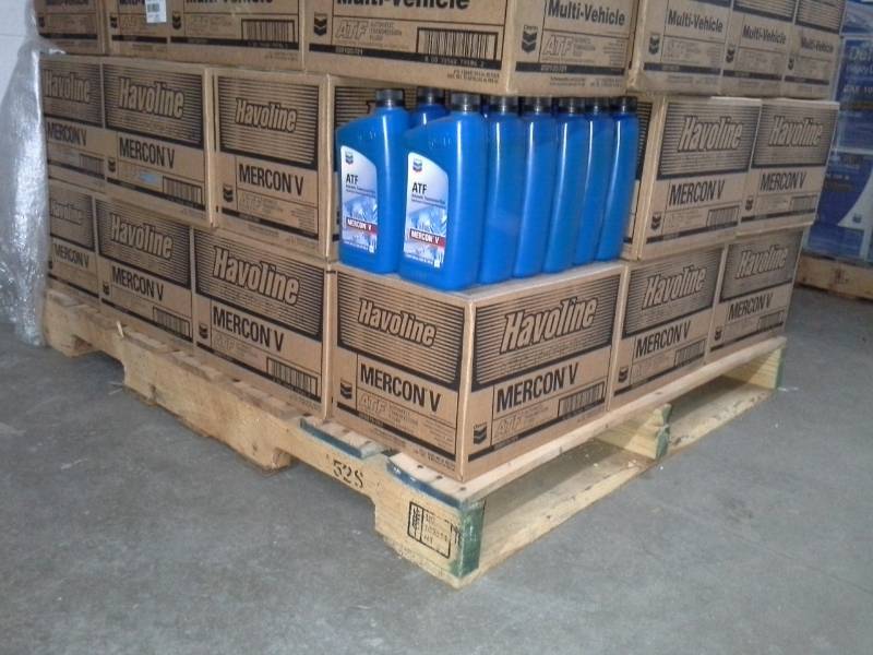lot 138 image: 12 Cases of Havoline Mercon V Automatic Transmission Fluid