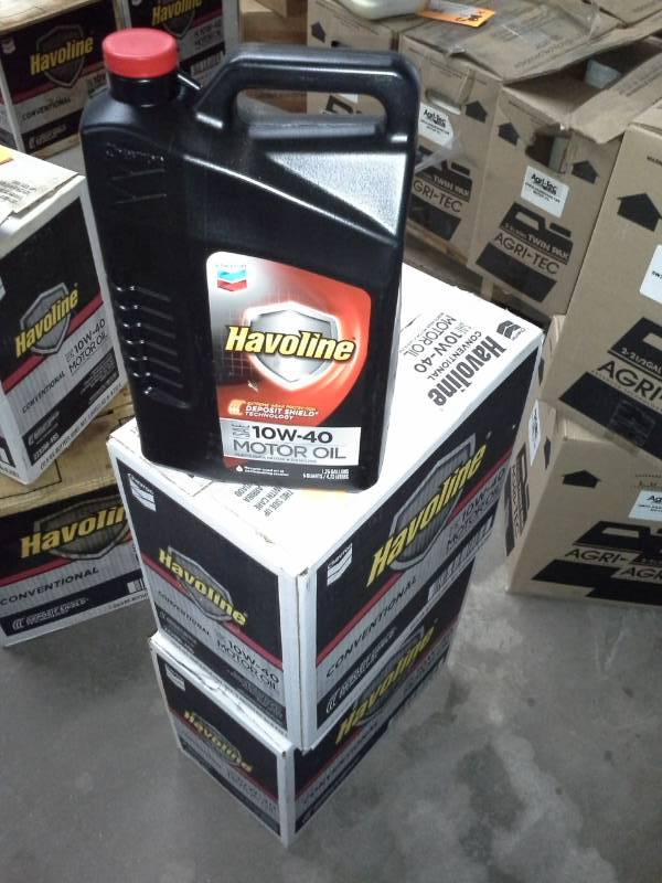 lot 156 image: 2 Cases of Havoline SAE 10W-40 Conventional Motor Oil