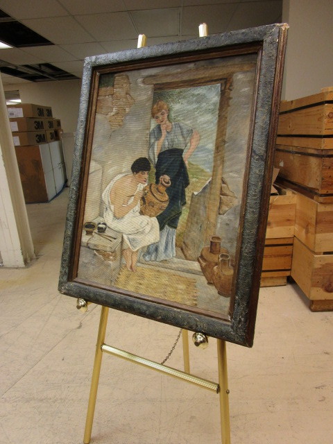 lot 841 image: ORIGINAL OIL PAINTING