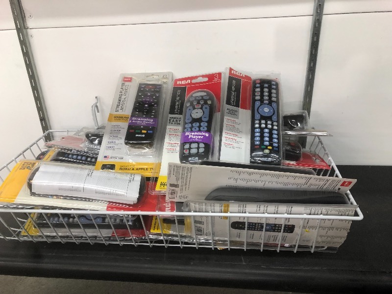 lot 25 image: Universal Remote Lot of 26
