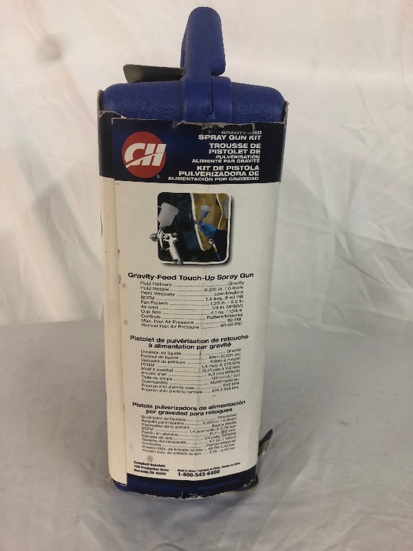 lot 31 image: Campbell Hausfeld Gravity Spray Gun Kit