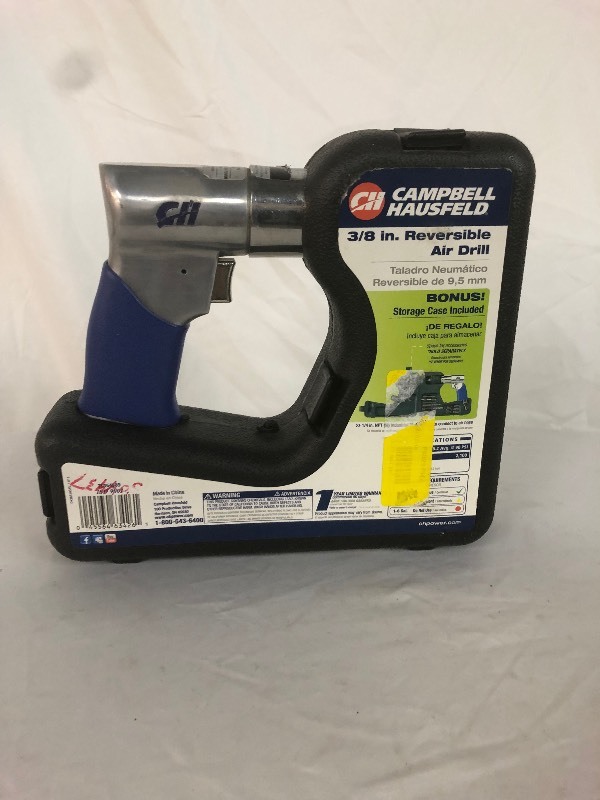 lot 32 image: Campbell Hausfeld 38 in. Reversible Air Drill