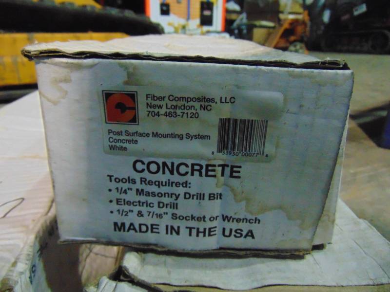 lot 31 image: (3) Post Surface Mounting Systems