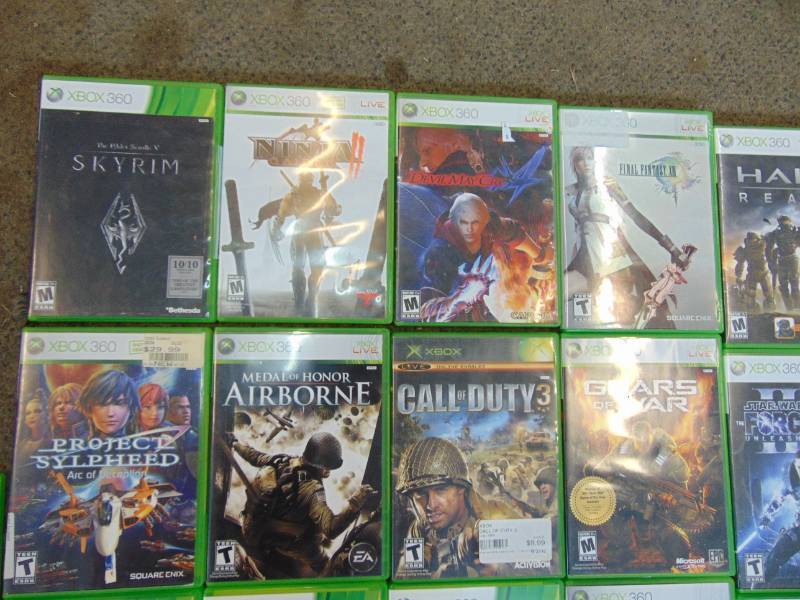 lot 42 image: Lot of Xbox 360 Games
