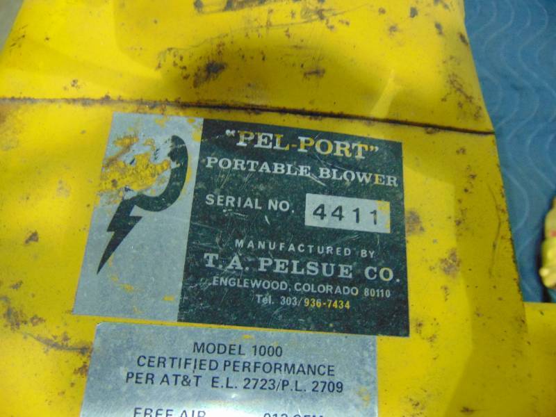 lot 72 image: Pel-Port Portable Blower