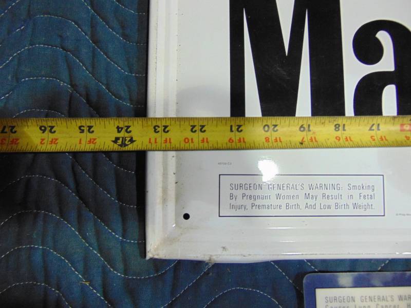 lot 87 image: Marlboro Cigarettes Signs