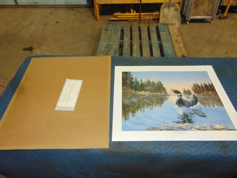 lot 95 image: Loon Print